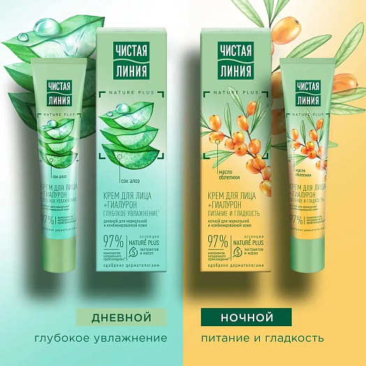 Крем ночной 40мл для норм/комб. кожи Unilever Россия Чистая Линия