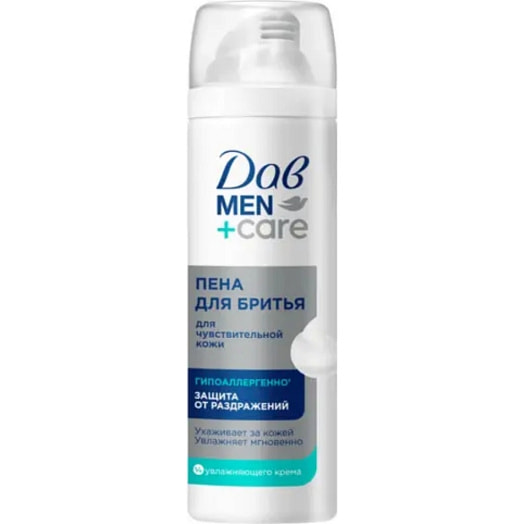 Пена для бритья Dove Men+care для чувств кожи 200мл Unilever Россия Dove