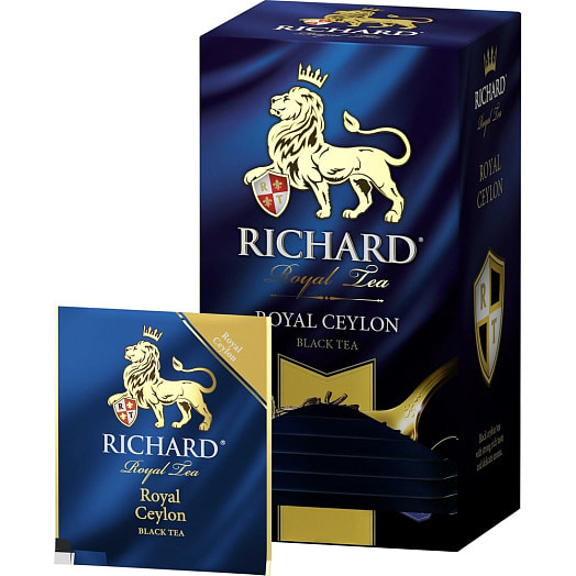 Чай Richard 50г Royal Ceylon черный (25*2гр) ООО Компания Май Россия