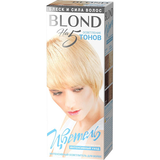 Интенсивный осветлитель для волос Цветель BLOND ООО Юникосметик Россия Цветель