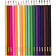 Цветные карандаши кор. 18 цветов арт.180297 Китай Пифагор