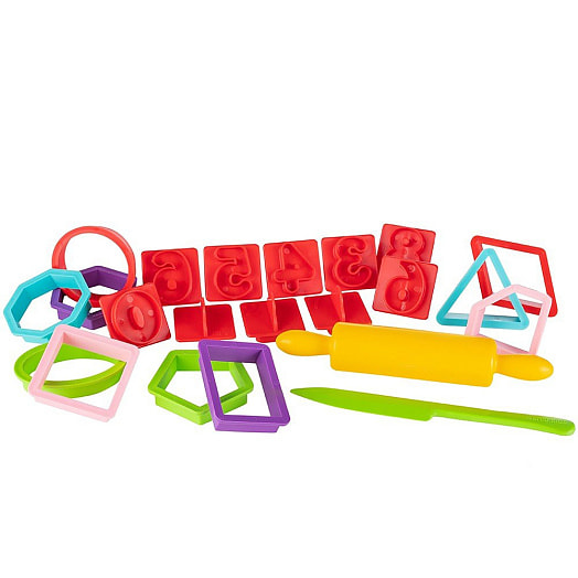 Набор для лепки обущающий арт.LEP11 Беларусь Genio Kids Art