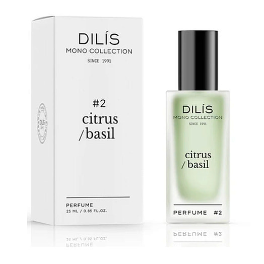 Духи женские Dilis Mono Collection Citrus Basil Дилис-Косметик ЗАО Беларусь ДИЛИС