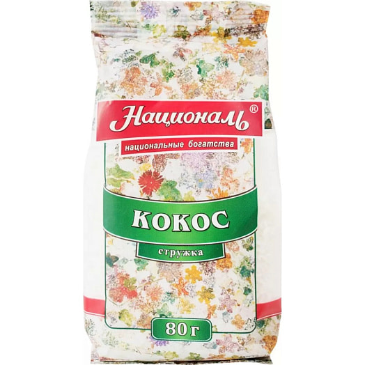 Кокос кондитерский 80г стружка Россия