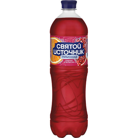 Напиток б/алк Святой Источник Гранат, апельсин газ 1л ПЭТ ООО Эдельвейс Л Россия