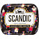 Конфеты SCANDIC без сахара Клубничный микс 14г ж/б ТД Энергон Рус Россия ТМ Scandic