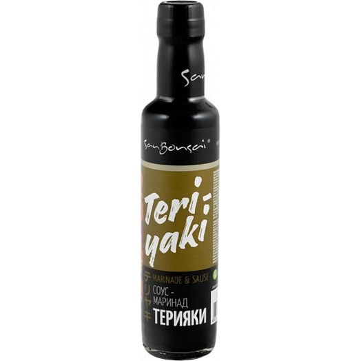 Соус SanBonsai Терияки Маринад 300г ст/б Россия