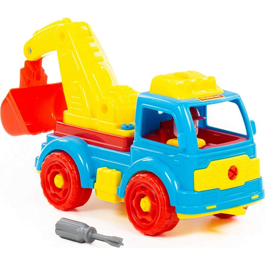 Конструктор-транспорт 34 элемента арт.73044 СООО ПП Полесье Беларусь Полесье