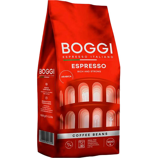 Кофе зерновой Boggi Espresso 1кг Lavazza Luigi S.P.A. Италия Boggi