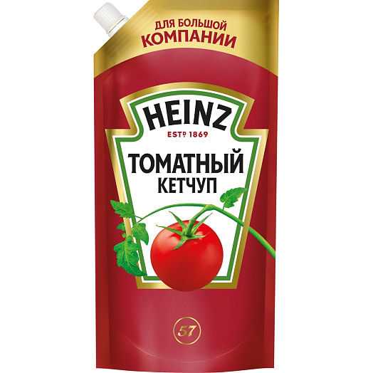 Кетчуп томатный HEINZ 550мл Россия