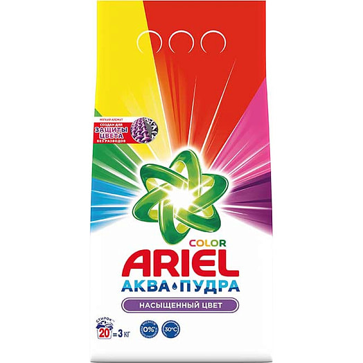 СМС Ariel 3кг автомат Color Procter & Gamble Россия