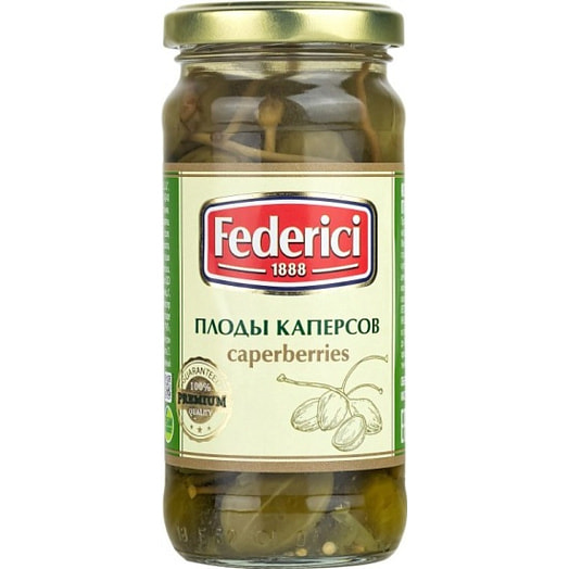 Плоды каперсов Federici 230г ст/б Испания