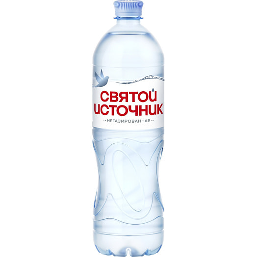 Вода природная питьевая Святой источник 1л негазированная Россия
