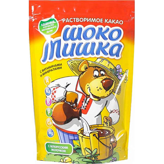 Напиток Шокомишка 250г дой-пак какао растворимое Беларусь