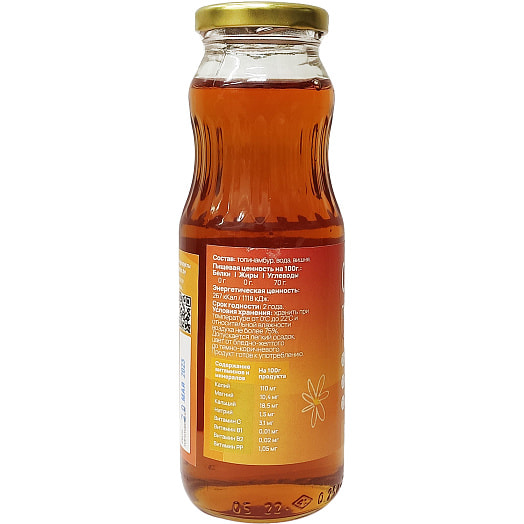 Сироп из клубней топинамбура Vegetus с вишней 70% 330г ООО КД ПОСАДЪ Россия