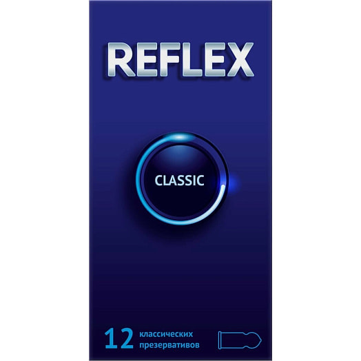 Презервативы Reflex Classic в смазке х12 Рекитт Бенкизер Тайланд Reflex