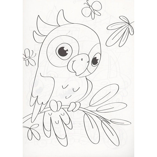 Мини-раскраска Первые картинки ООО ЮгЭкспорт Россия