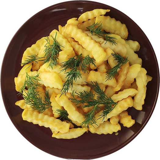 Картофель фри из замороженного картофеля 1кг Беларусь
