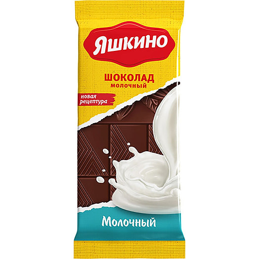 Молочный шоколад 90г флоу-пак ЗАО КДВ Павловский Посад Россия Яшкино