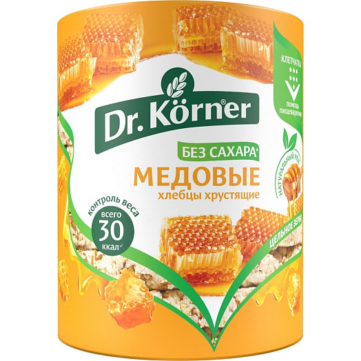 Хлебцы Dr.Korner медовые 100г Россия