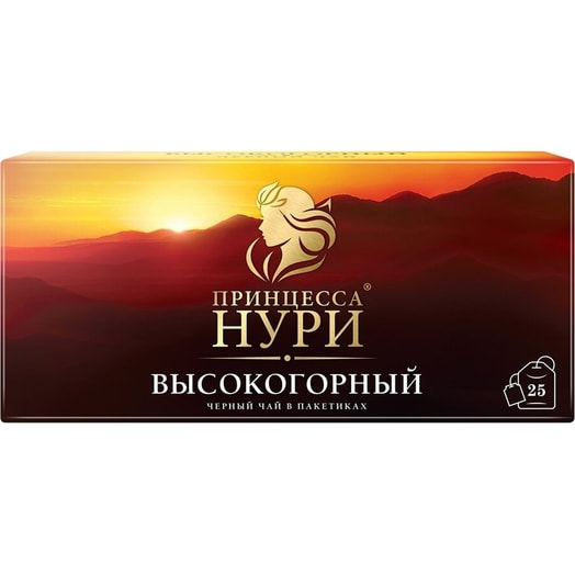 Чай Princess Noori Высокогорный 50г (25пак.х2г) Орими Россия