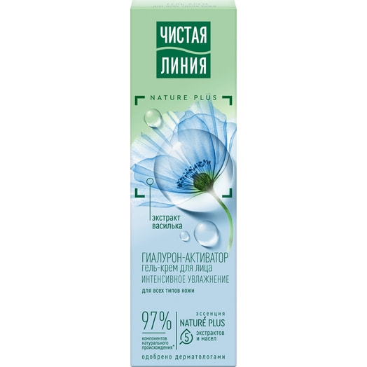 Гель-крем 40мл для всех типов кожи Unilever Россия Чистая Линия