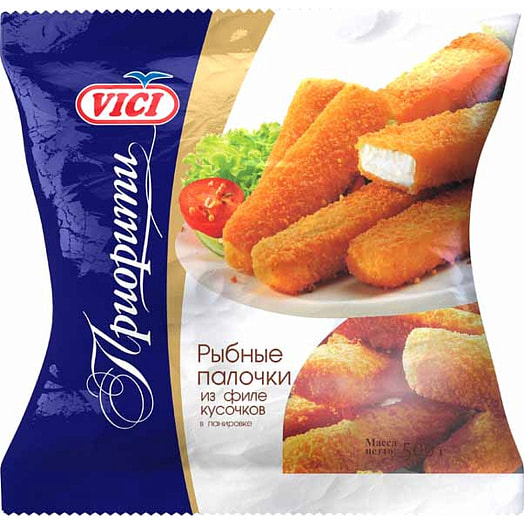 Рыбные палочки из рубленного филе Vici 500г Литва
