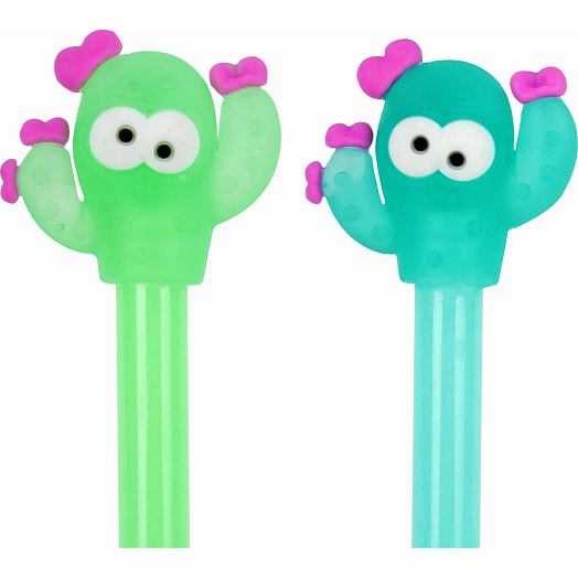 Ручка шариковая синяя Юнландия с топпером (корпус ассорти, 0,7мм) арт.143781 Китай