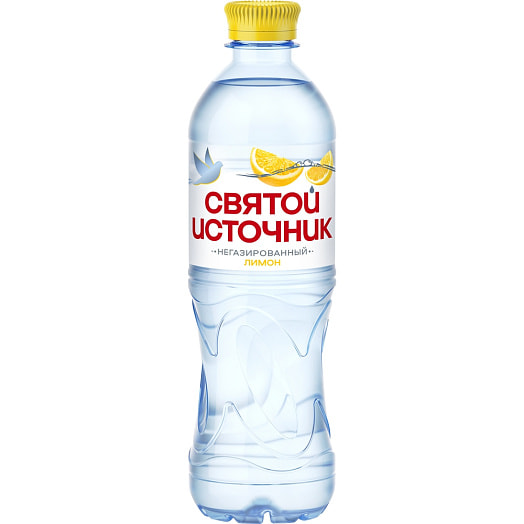 Напиток б/алк Святой Источник Лимон 500мл ПЭТ негаз. ООО АКВА СТАР Россия Святой источник