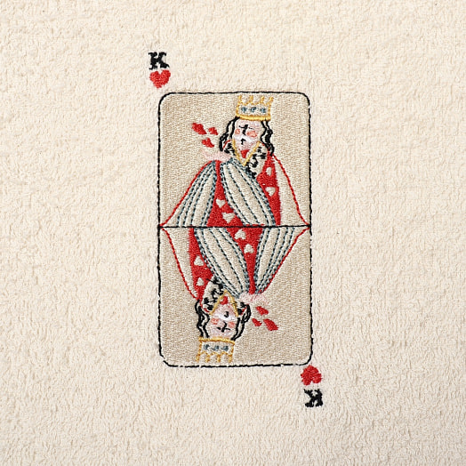 Набор полотенец Любовная пара 35*60см 2шт арт.10837718 Россия