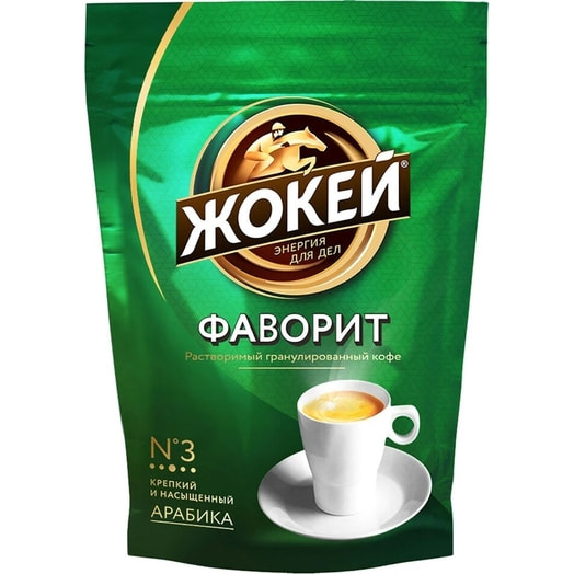 Кофе Жокей Фаворит 75г растворимый гранулированный Орими Россия