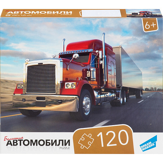 Пазлы 120 Автомобили арт.RI1207C ООО Страна игрушек Беларусь DREAM MAKERS