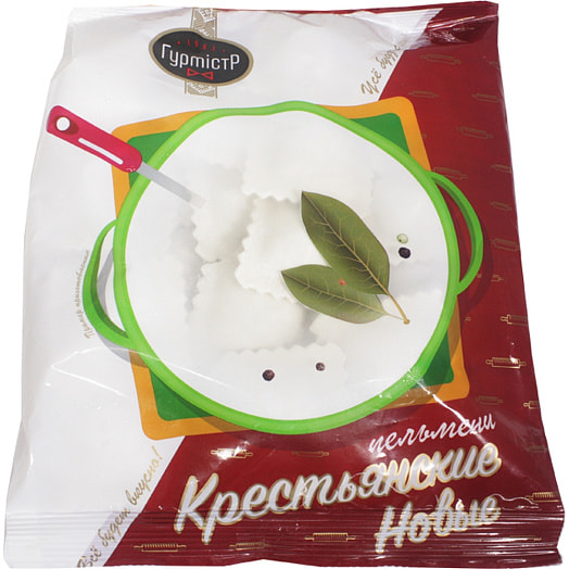 Пельмени Крестьянские новые 450г Могилевский мясокомб Беларусь