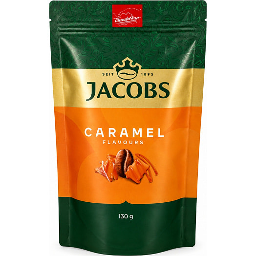 Кофе Jacobs Caramel раствор/сублим 130г Россия Jacobs