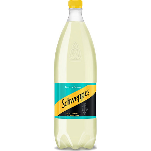 Напиток б/алк Schweppes 1.5л Bitter Lemon газ. Coca-Cola Беларусь