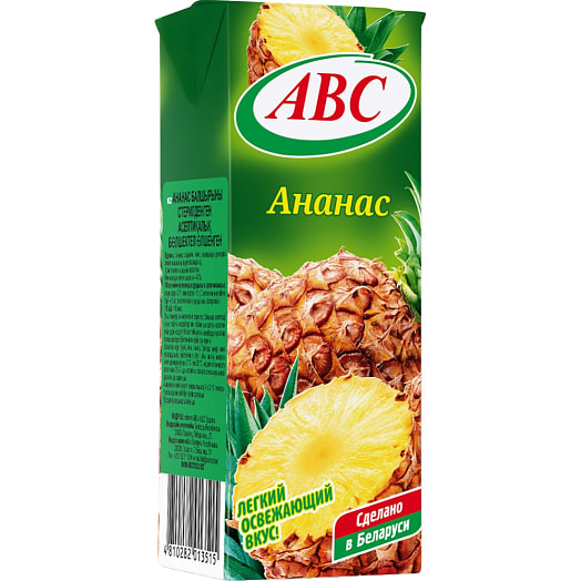 Нектар АВС 200мл тетра-пак ананасовый slim Беларусь