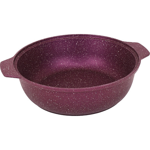 Кастрюля-жаровня литая а/приг 3л стекл/кр Trendy style mystery (KUKMARA) Россия