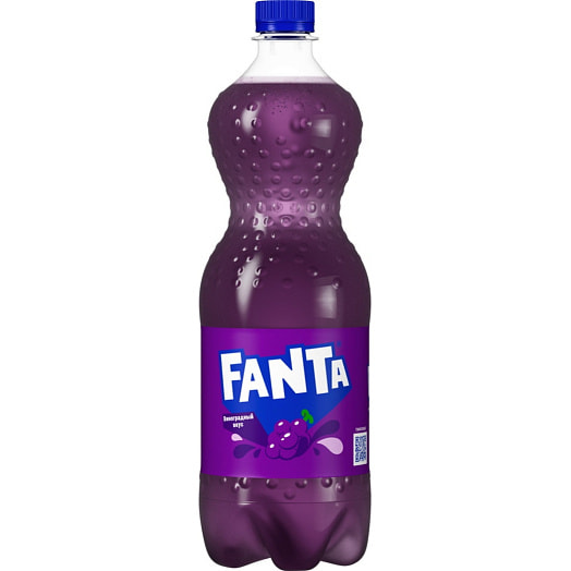 Напиток Fanta со вкусом винограда 1л ПЭТ УП Кока-Кола Бевриджиз Белоруссия Беларусь
