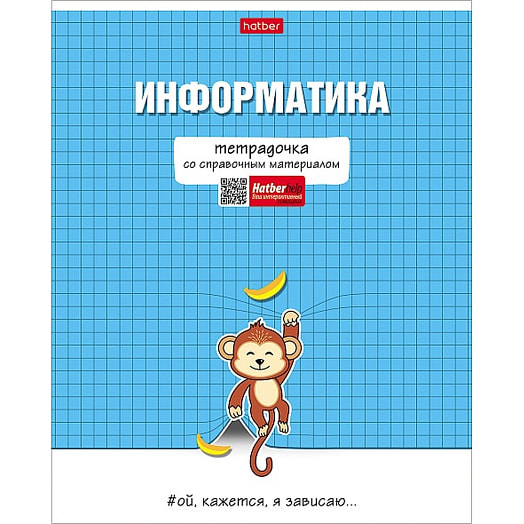 Тетрадь  предметная 48л А5ф Тетрадочка - Информатика арт.48Т5лВd130590 ООО Хатбер-М Россия hatber