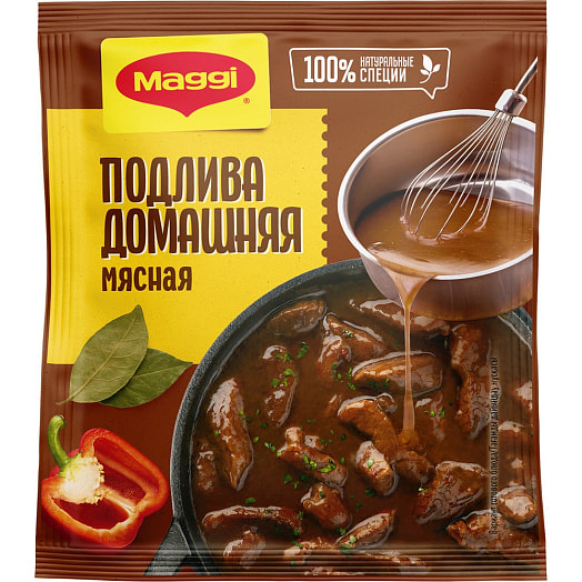 Соус Соус сухой Maggi 90г подлива домашняя мясная Россия