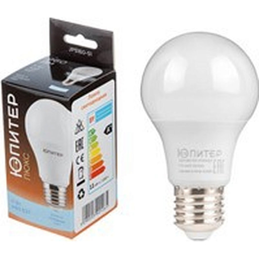 Лампа светодиодная Люкс A60 стандарт 11 Вт 170-240В E27 5000К арт.JP5160-51 SKIPFIRE LIMITED, Romamou,2, T Китай