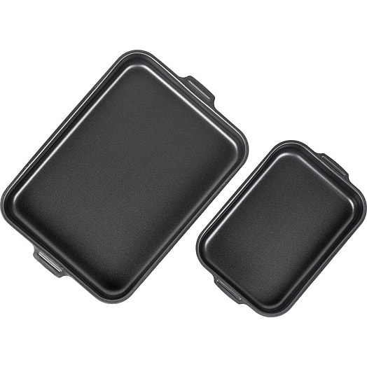 Набор противней а/п покрытие 190*250,270*350, б/кр арт.63025 Россия