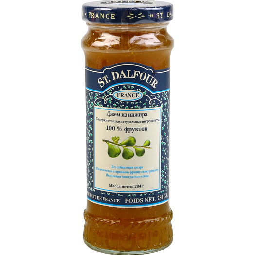 Джем St Dalfour 284г ст/б из инжира без сахара Франция