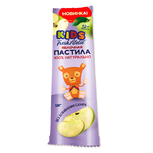 Пастила Яблочная (пластинка) для детей 20г Армения