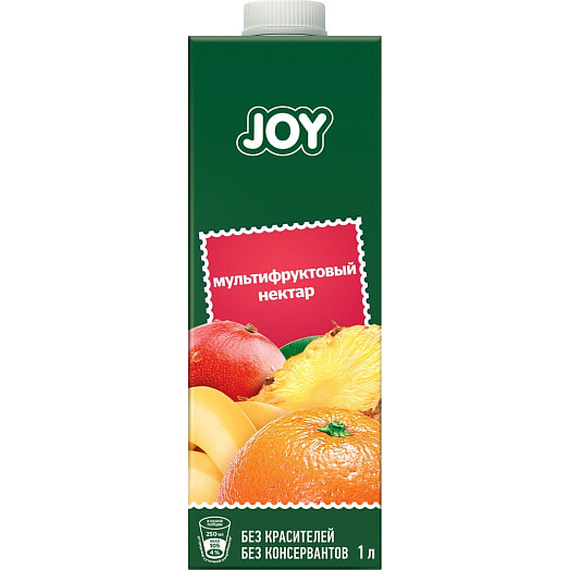 Нектар Joy Мультифруктовый 1л Coca-Cola Беларусь JOY