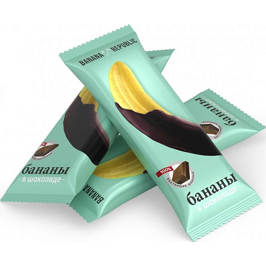 Банан в шоколаде сушеный Banana Republic Россия