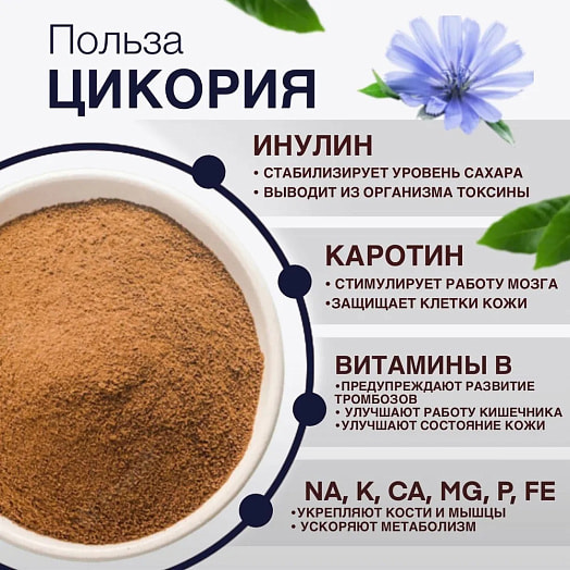 Напиток растворимый из цикория Чикорофф 100г По-восточному ООО НовоПродукт Россия Чикорофф
