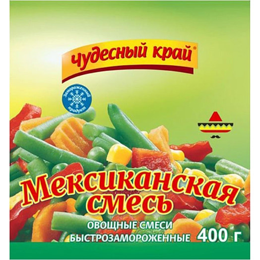 Мексиканская смесь Чудесный край зам 400г Россия