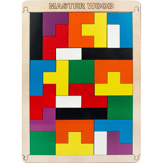 Головоломка пазл Монтессори арт.DPG Беларусь Master Wood