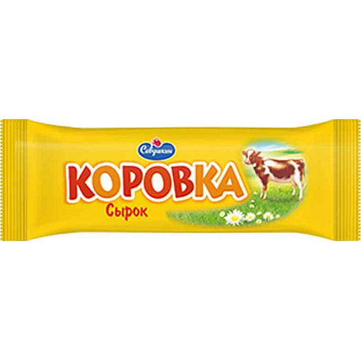 Сырок творожный глаз. Коровка 23% 40г флоу-пак ОАО Савушкин продукт Беларусь